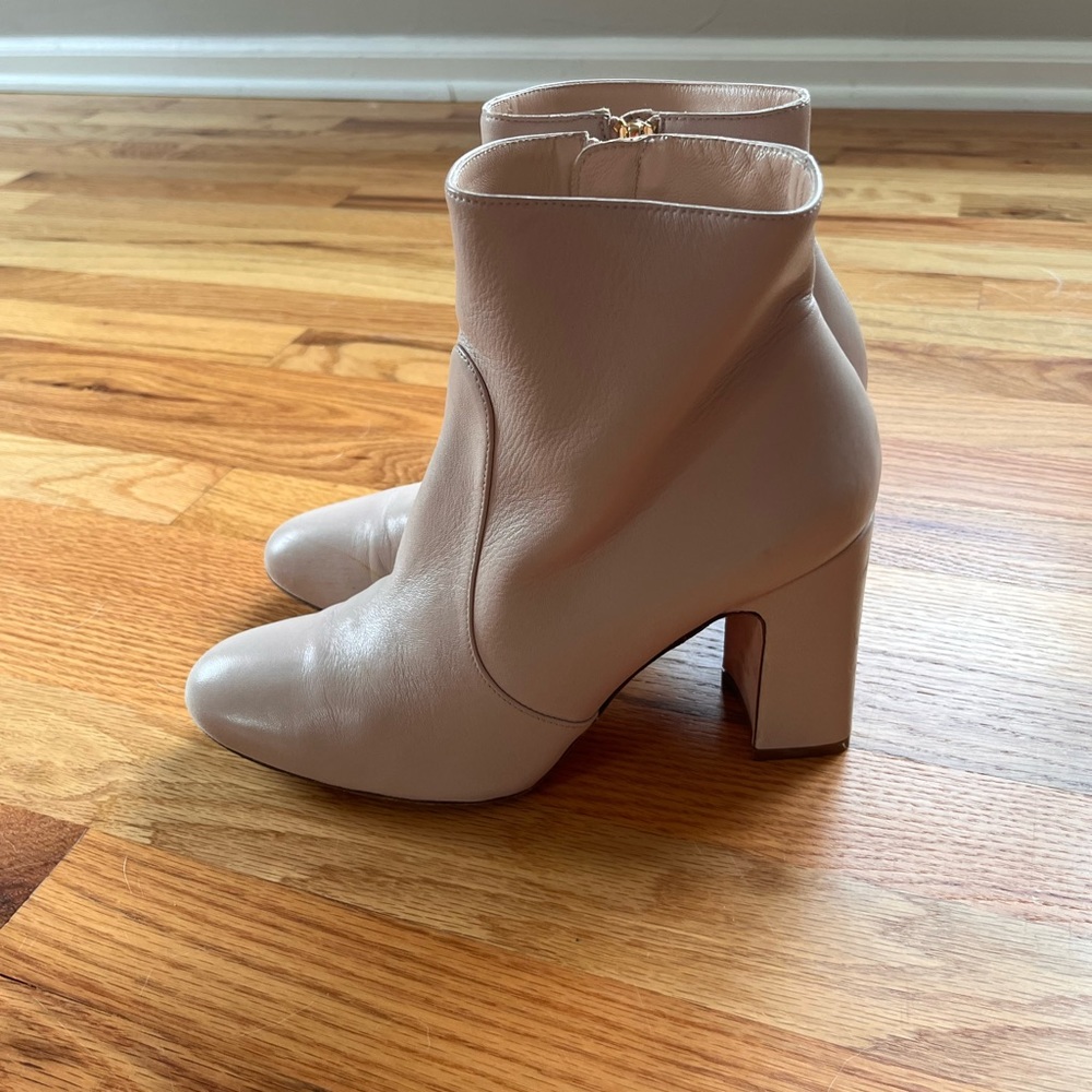 Stuart Weitzman Nell Bootie Size 9 Blush Pink - image 7